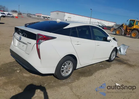2016 Toyota Prius Three from USA, damaged, VIN JTDKARFU4G3026873